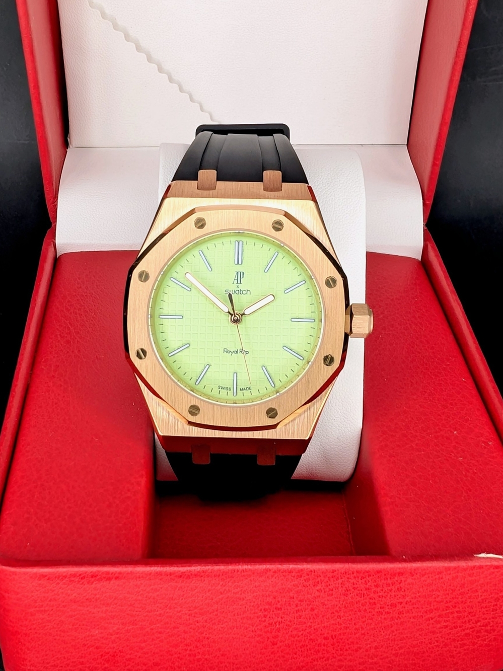Blaue Acht - AP Swatch Royal Pop! METAL MOD! Audemars Piguet - Automatic